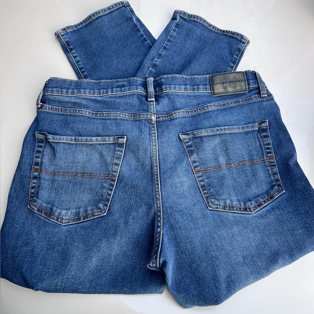 W36 Lucky Brand 410 Athletic Slim Mens Jeans‎ L32 Medium Wash soft  Denim used